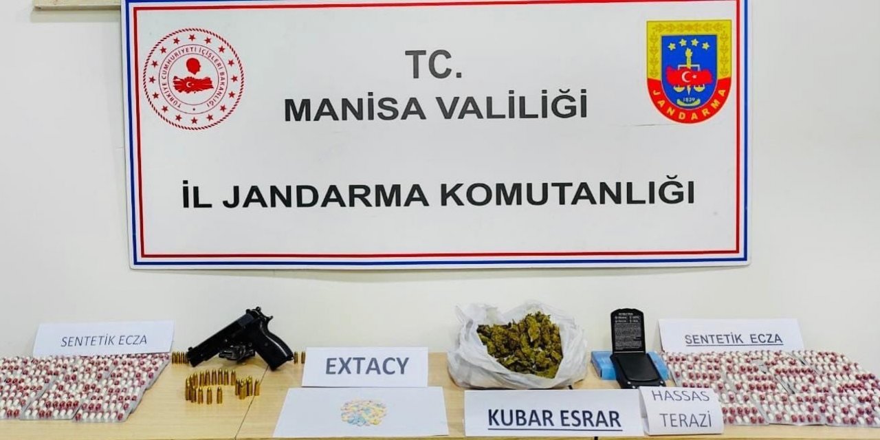 Piyasa değeri 250 bin TL olan esrar ve uyuşturucu madde ele geçirildi