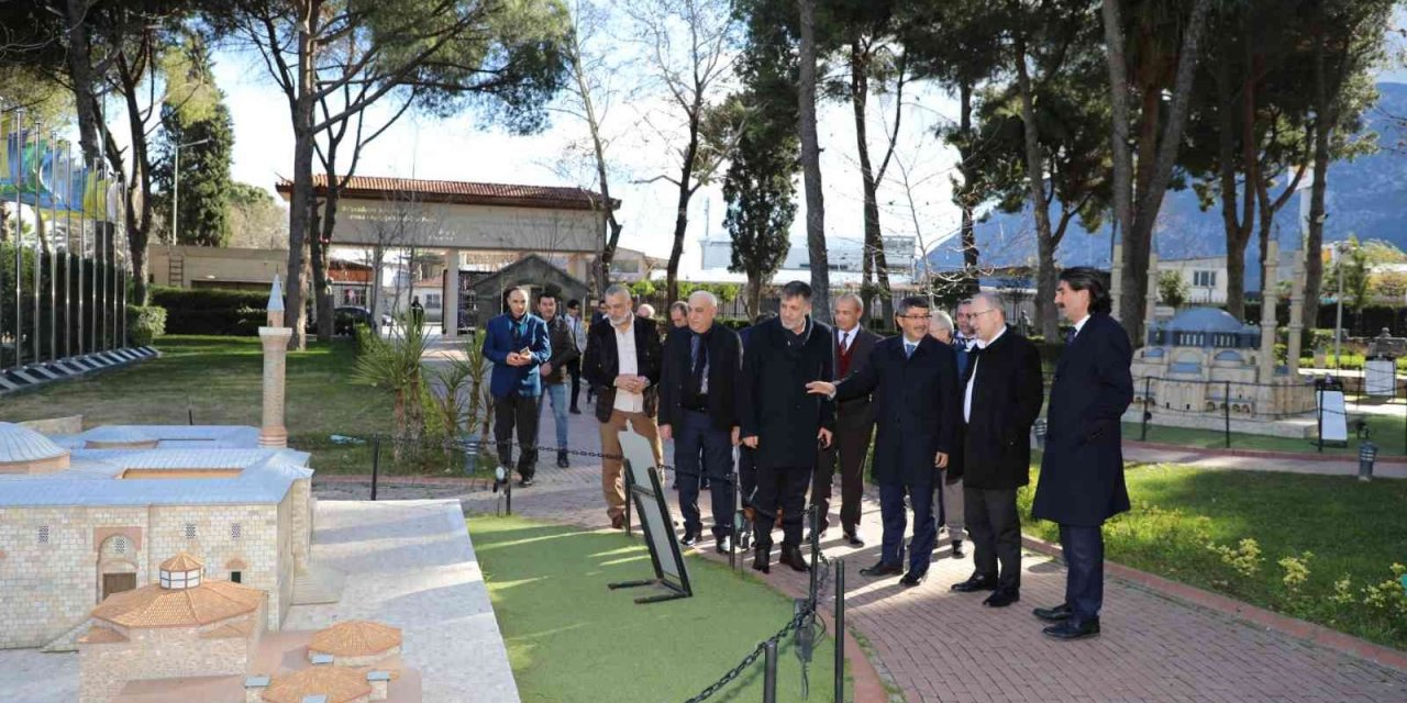 Ağrılı başkanlardan Şehzadelerpark’a övgü