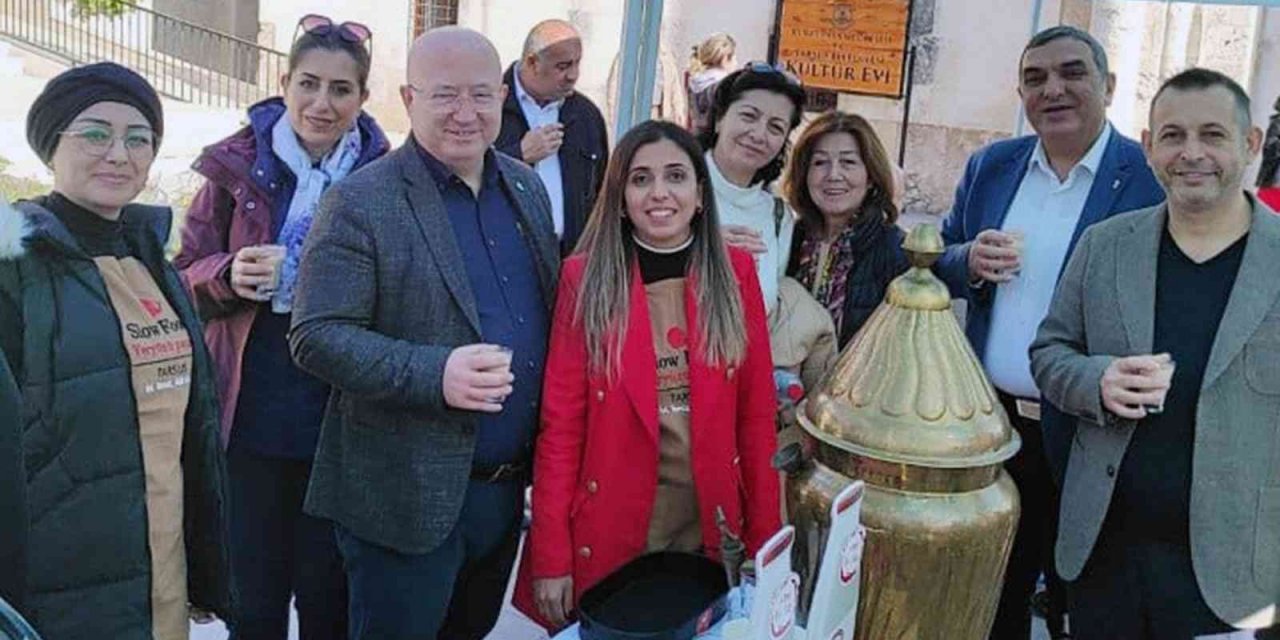 Başkanlar, Tarsus ‘Yeryüzü pazarına’ katıldı