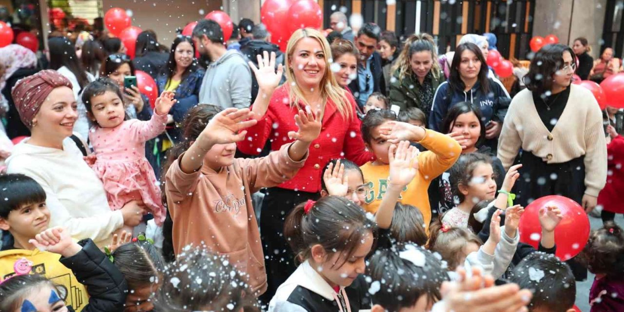 Çocuklar yarıyıl tatilini keyif alarak geçiriyor