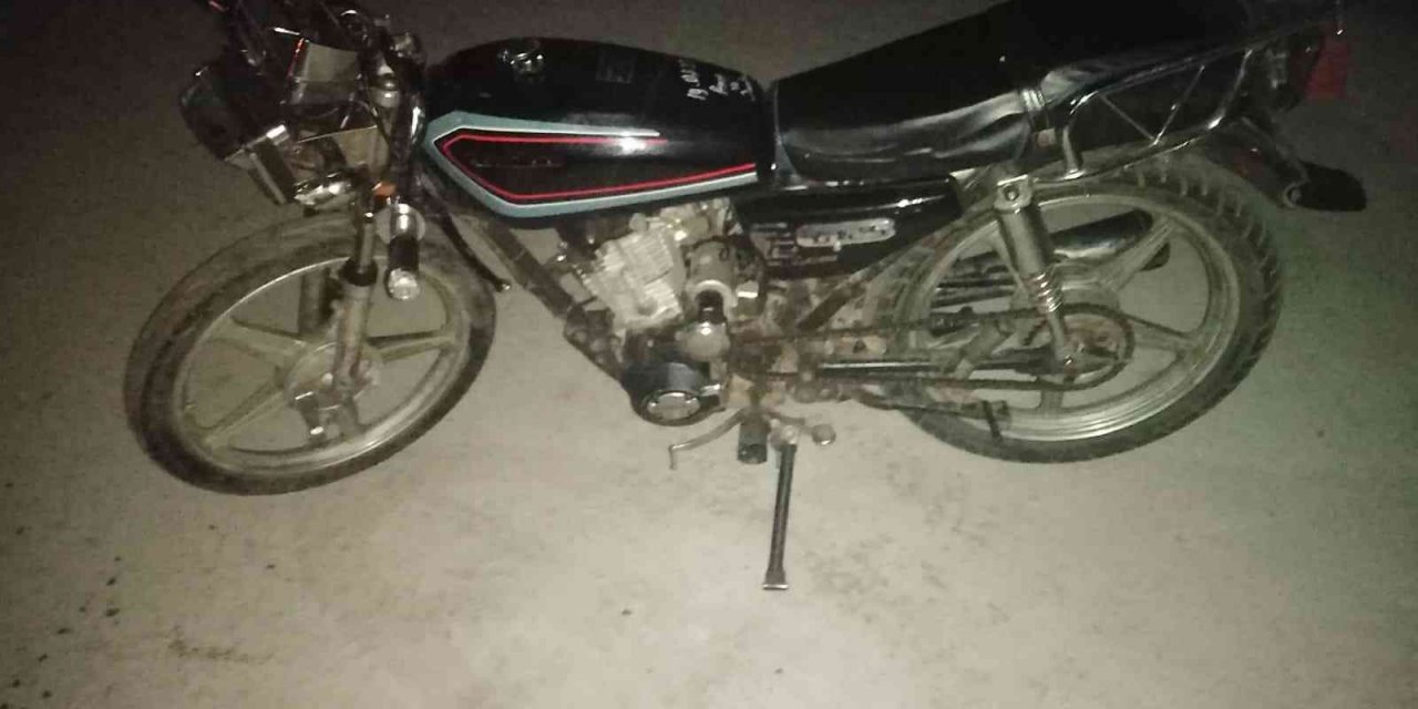 Çalınan motosikleti jandarma ekipleri buldu