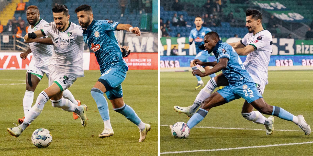 Denizlispor deplasmandan eli boş dönüyor