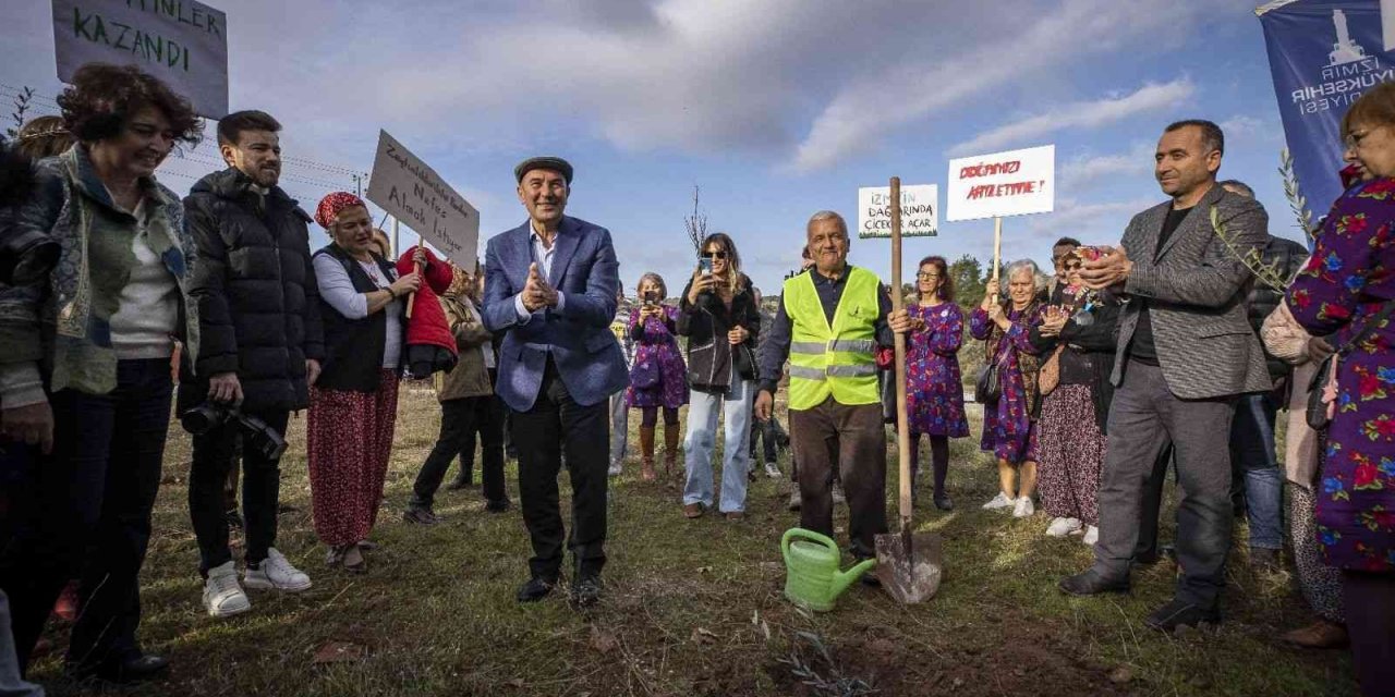 İzmir’e bir yılda 10 Buca Cezaevi kadar yeşil alan