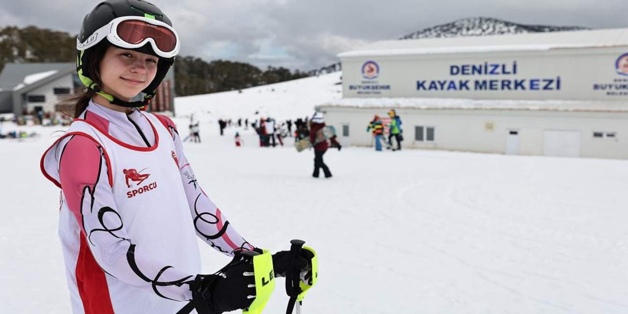 Denizli Kayak Merkezi genç sporcunun başarı merdiveni oldu