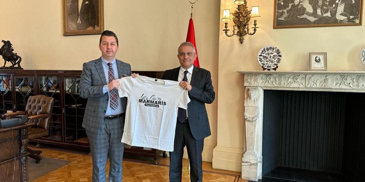 Marmaris Esnaf ve Sanatkarlar Odası Başkanı Ayyıldız İngiltere’de