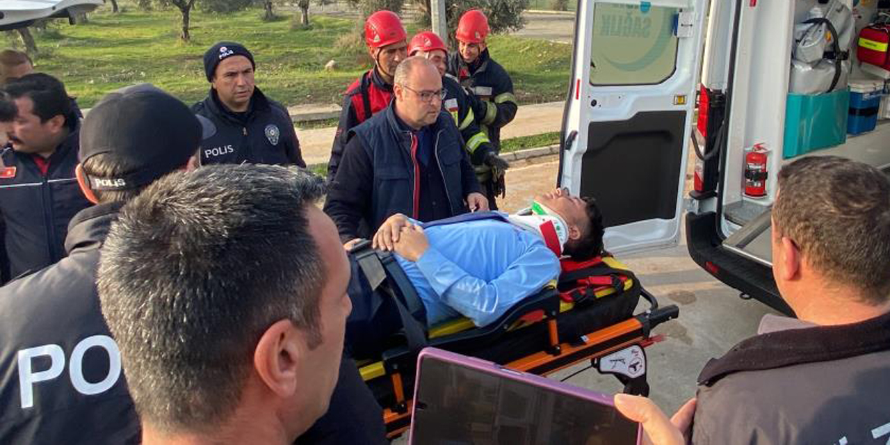 Halk otobüsü ile otomobil çarpıştı: 1 ölü, 4 yaralı