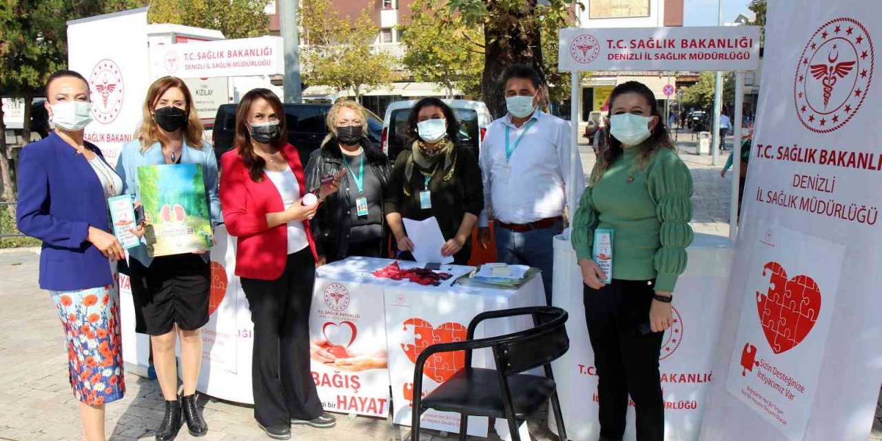 Denizli organ bağışında Türkiye birincisi oldu