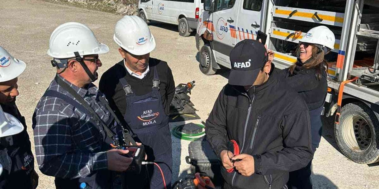 Muğla’da muhtarlar destek AFAD gönüllüsü oluyor