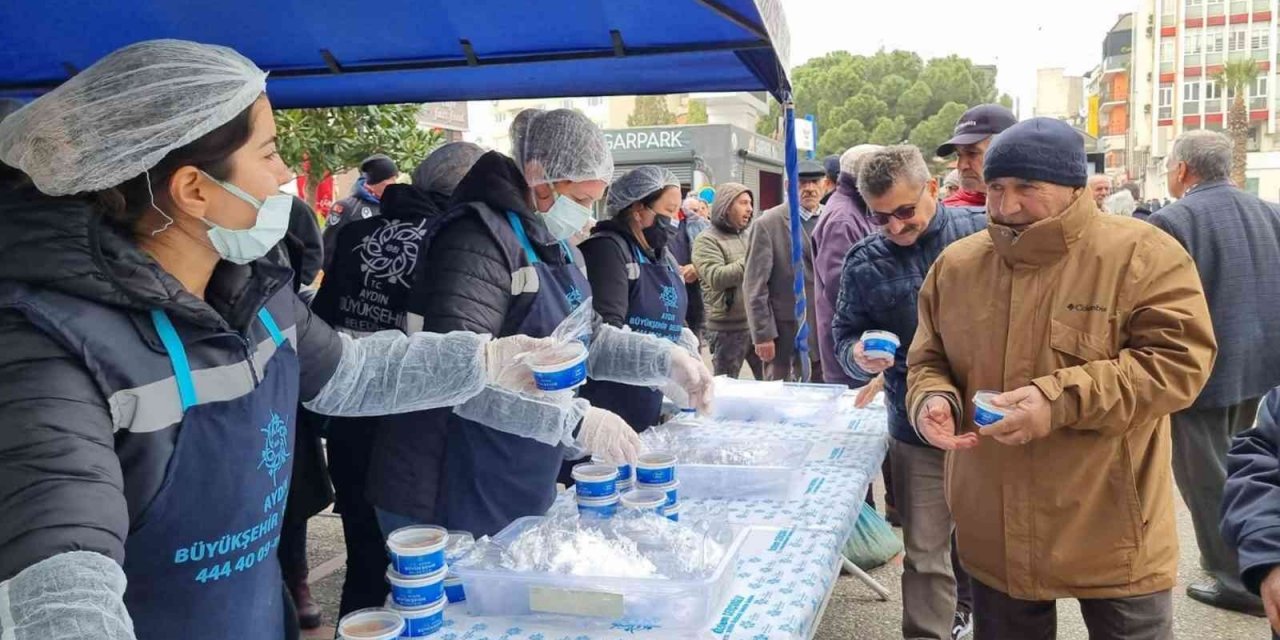 Aydın Büyükşehir Belediyesi’nden Regaip Kandili hayrı