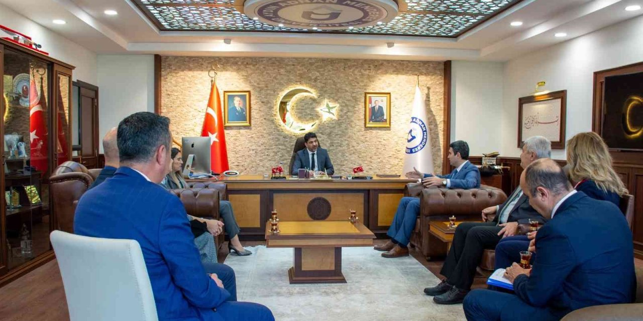 ADÜ Rektörü, Didim Kaymakamı Kuruca’yı ağırladı