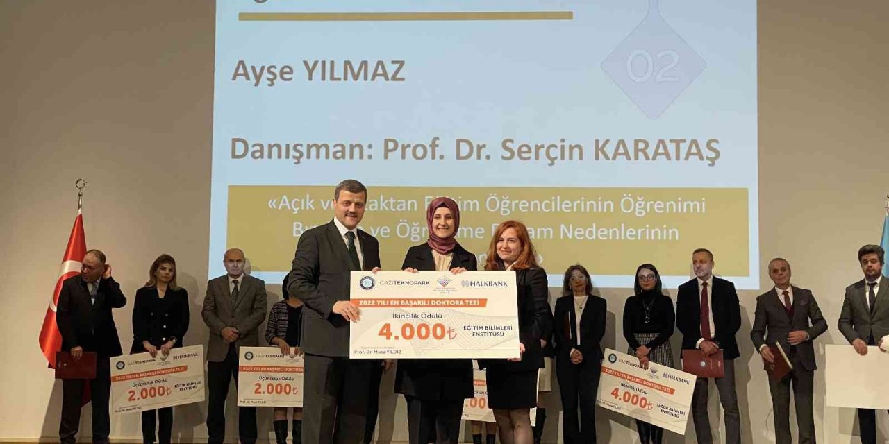 ADÜ Araştırma Görevlisi Yılmaz’ın tezi ikincilik ödülü aldı