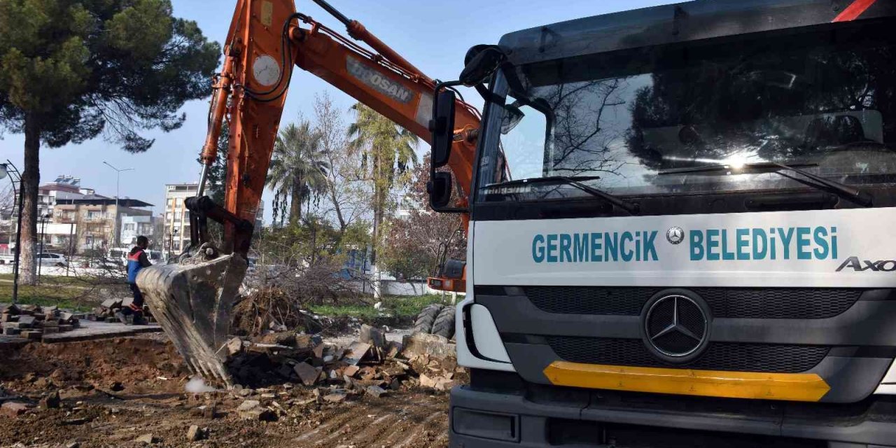 Germencik Şehit Cafer Sokak’ın çehresi değişiyor