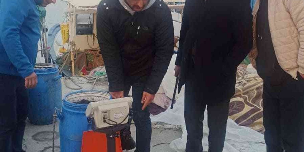 Didim’de deniz patlıcanı denetimi yapıldı