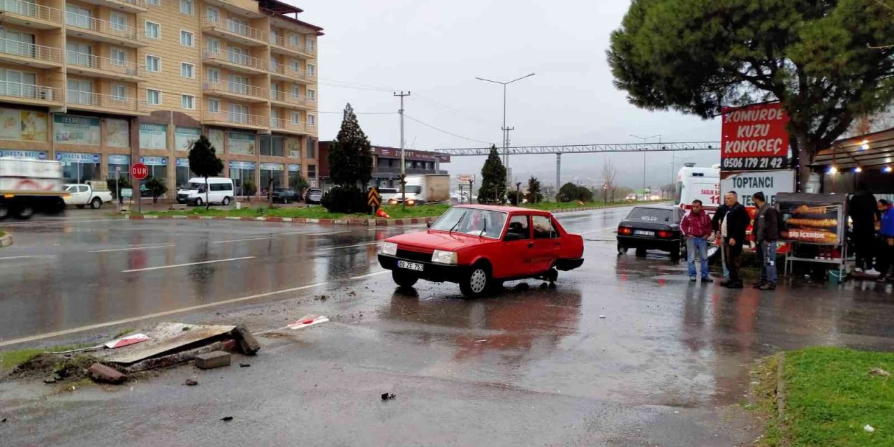 Buharkent’te trafik kazası: 1 yaralı