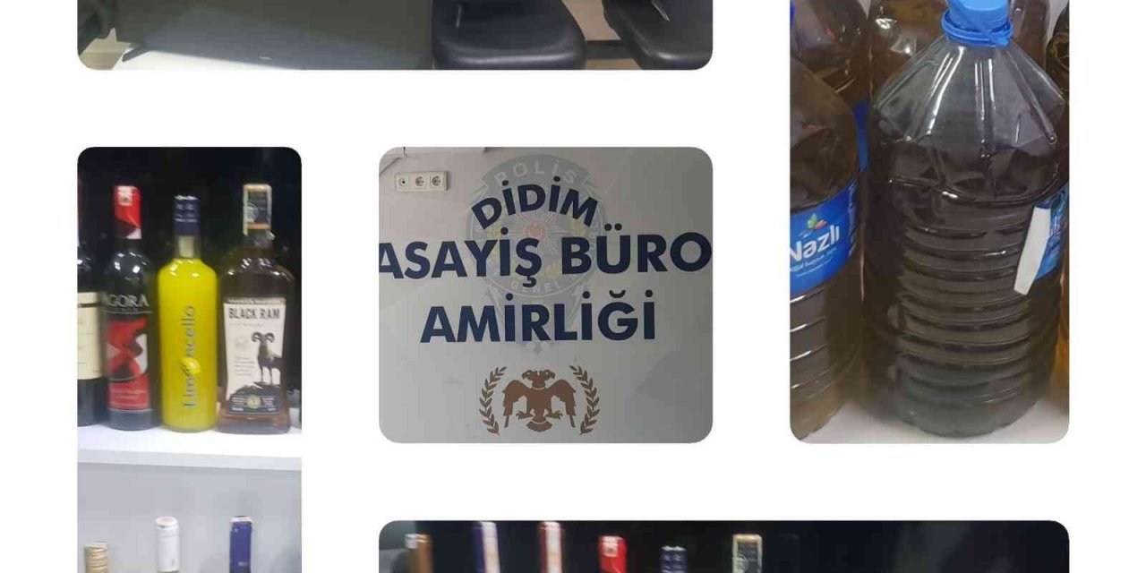 Didim’de hırsızlık şüphelisi 5 kişiyi emniyet yakaladı