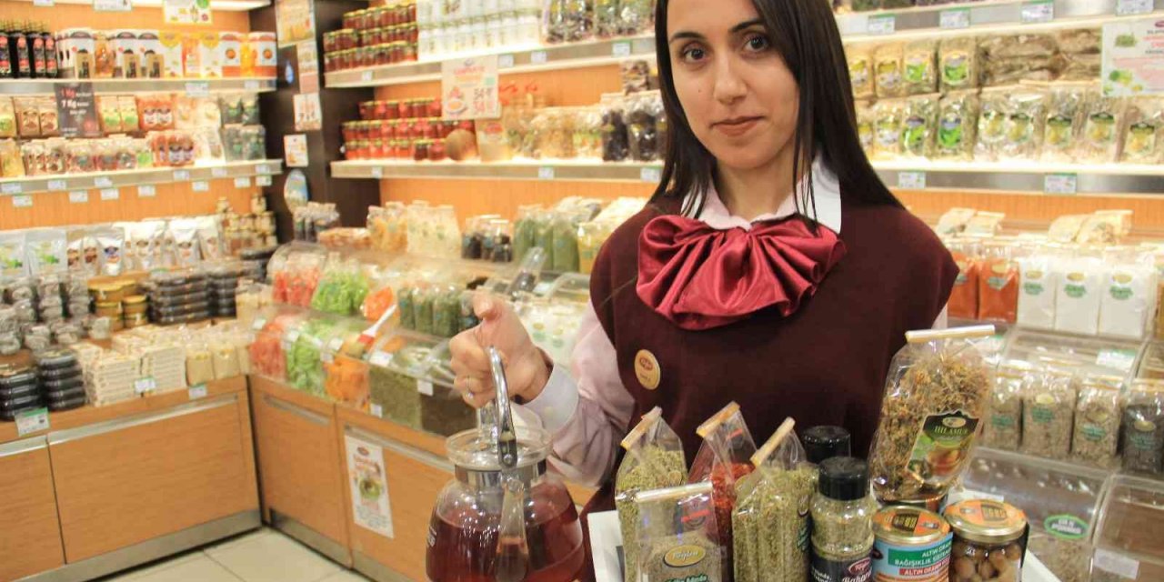 Soğuk hava hastalıkları da beraberinde getirdi, vatandaşlar doğal ürünlere yöneldi