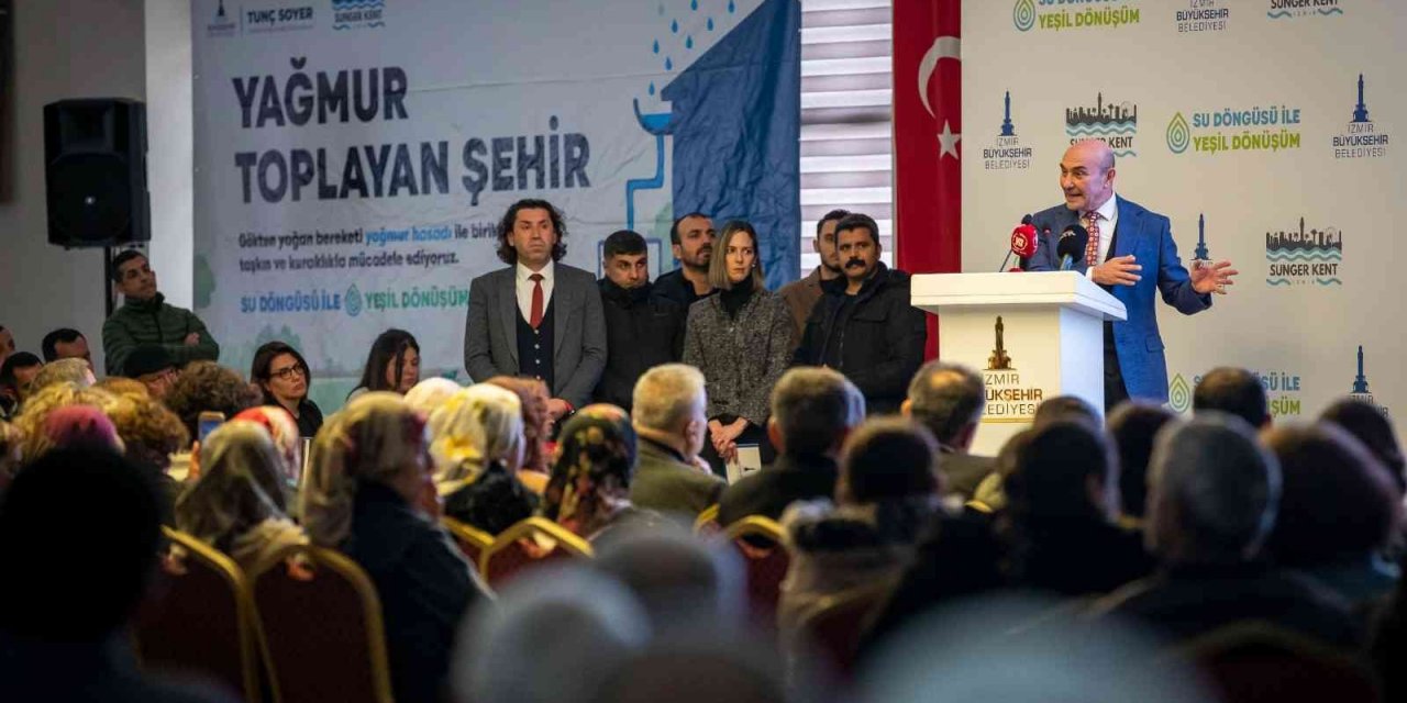 Sünger Şehir İzmir projesinin ilk kırsal uygulaması Küçük Menderes’te başladı