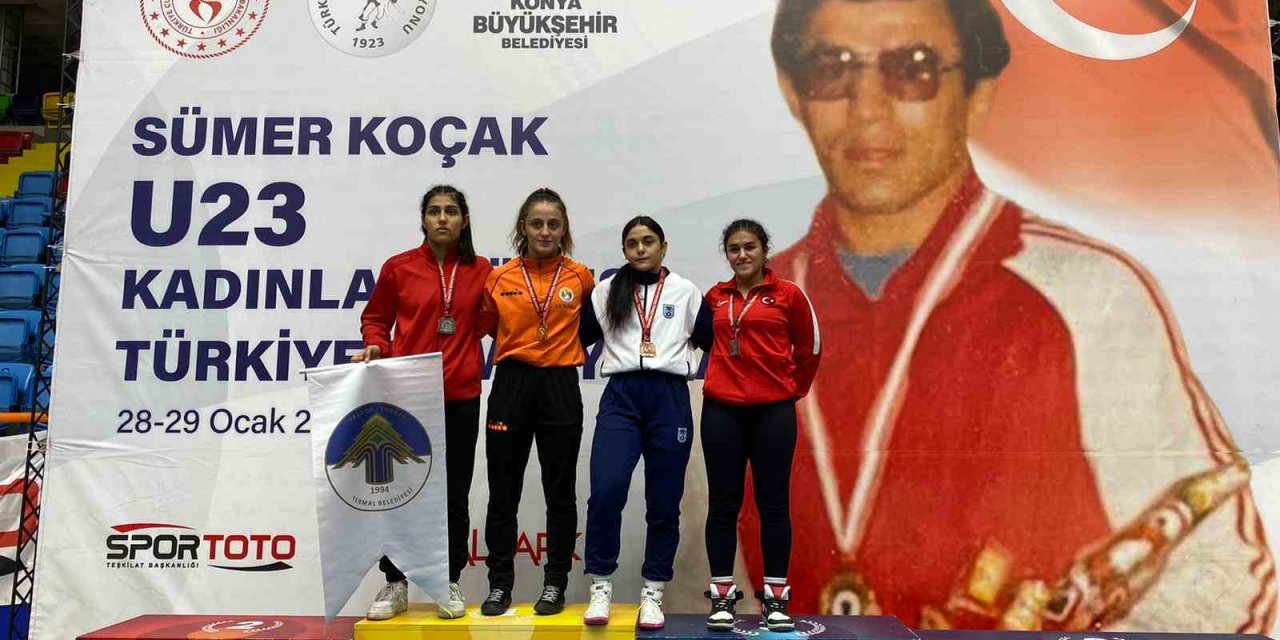 Köyceğizli İlyasoğlu 62 kgda Türkiye şampiyonu oldu