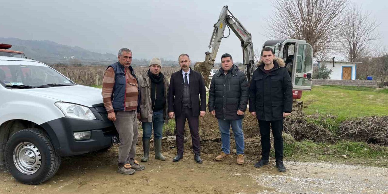 Salihlili üreticilerin sulama sahaları genişliyor