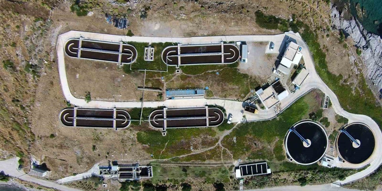 Gümbet ve Gümüşlük arıtma tesislerinin yüzde 77’sini tamamladı