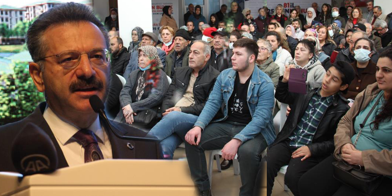 Aydın’da ilk kez ev sahibi olacak vatandaşlar için kura heyecanı