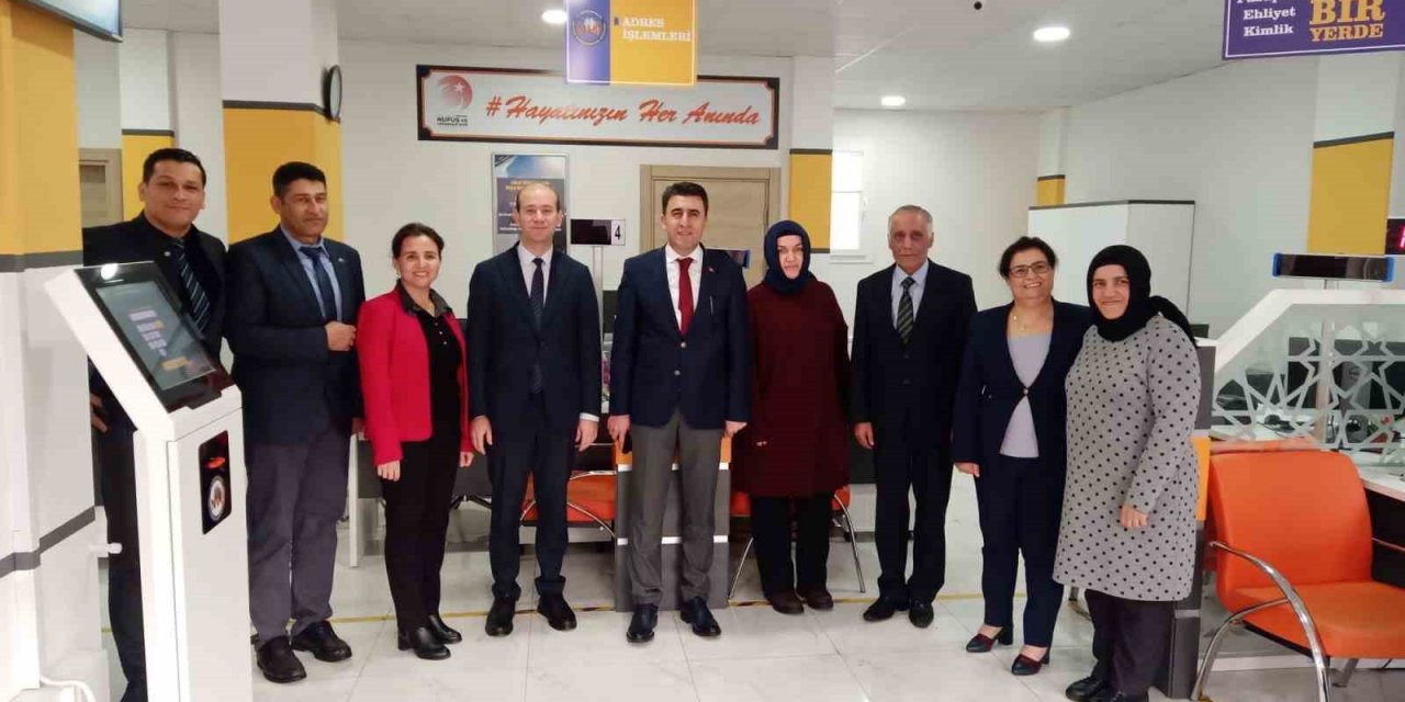 Nüfus ve Vatandaşlık İşleri Genel Müdürü Aygöl Köyceğiz’de incelemelerde bulundu