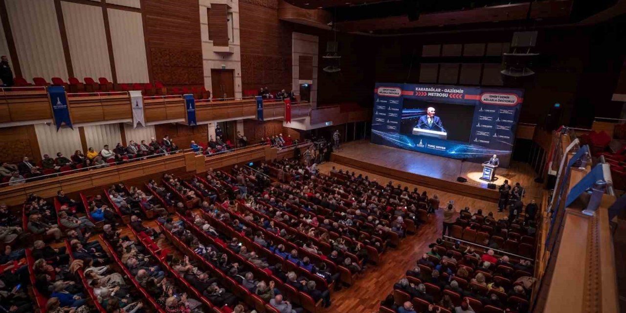 Başkan Soyer, Karabağlar-Gaziemir Metro Hattı’nı tanıttı