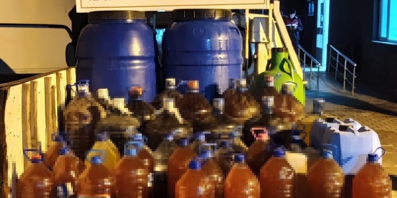 Manisa’da sahte içki operasyonu