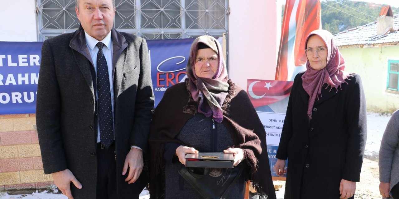 Gördesli Şehit Mehmet Adıgüzel dualarla anıldı