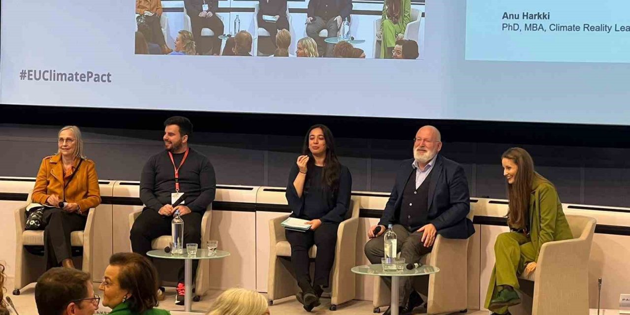 Başkan Gümrükçü, Brüksel’deki iklim zirvesinde Türkiye’yi temsil etti