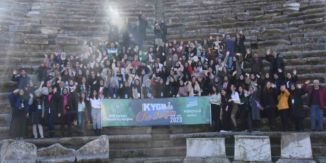 Psikolojik Kampının dördüncü gününde Stratonikeia Antik Kentini gezdiler