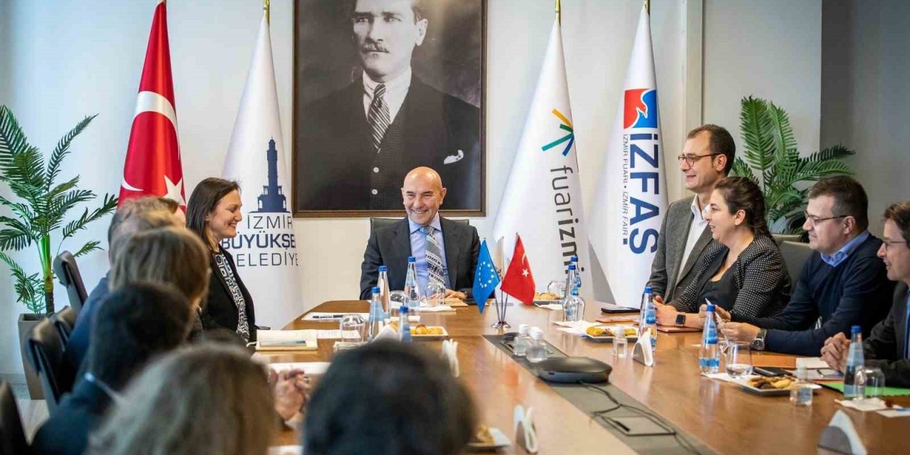 Başkan Soyer, AB heyetini ağırladı