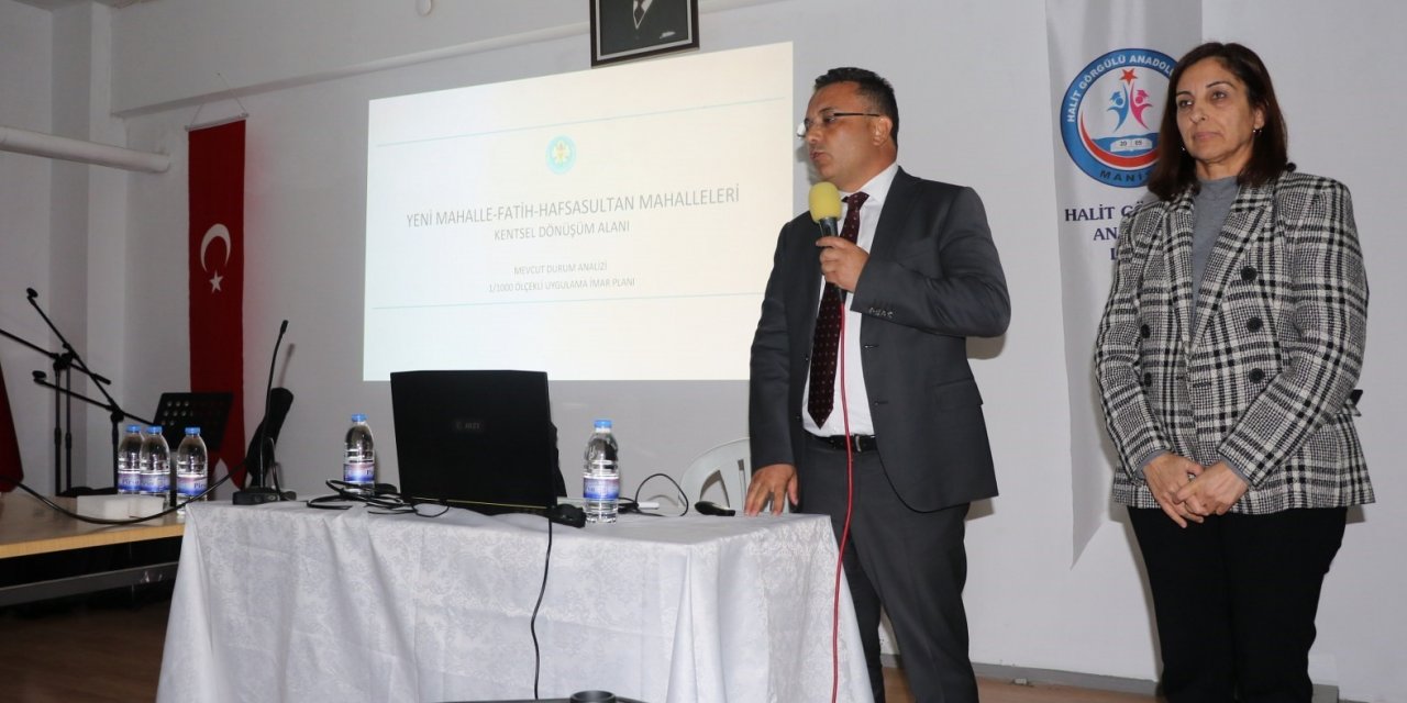 İmar bekleyen 3 mahalleye bilgilendirme toplantısı