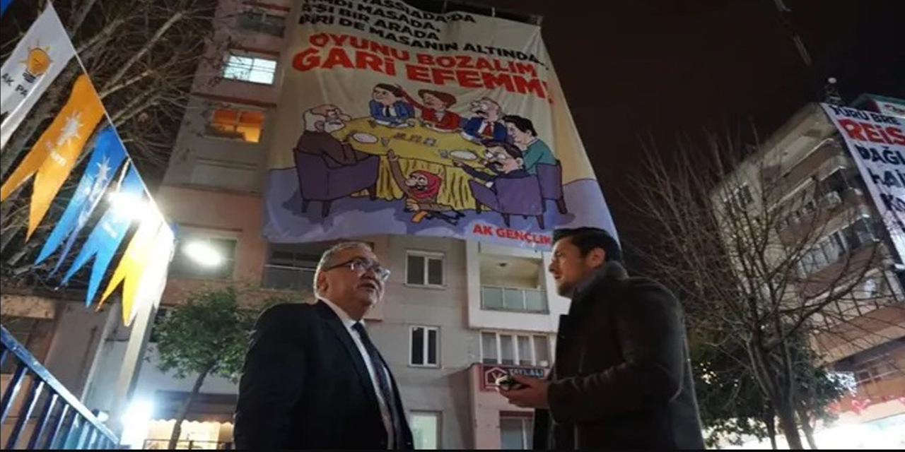 AK Parti’nin 'Altılı Masa' afişine suç duyurusu