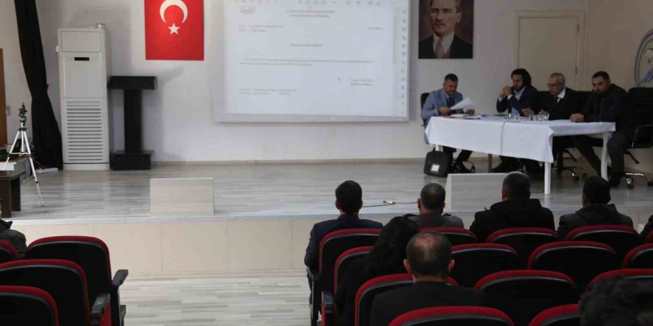 Çameli’nde Şubat ayı meclis toplantısı yapıldı