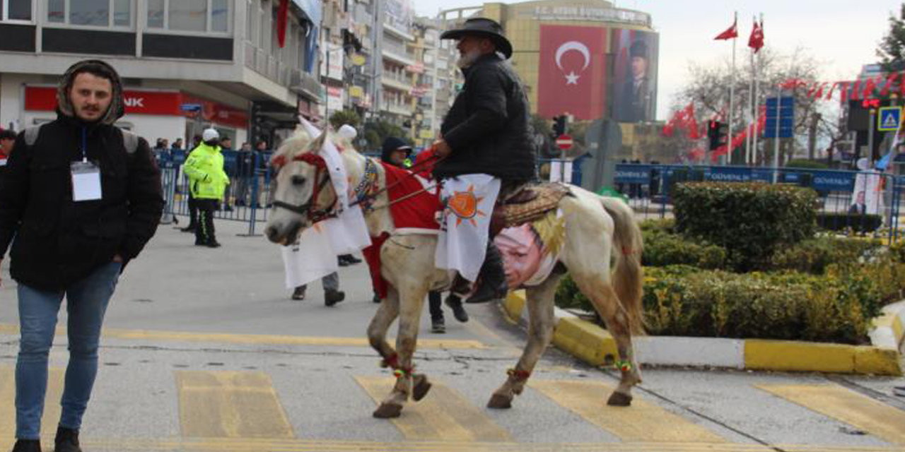 Aydınlı Kovboy’un atıyla Cumhurbaşkanını dinleme hayali yarım kaldı