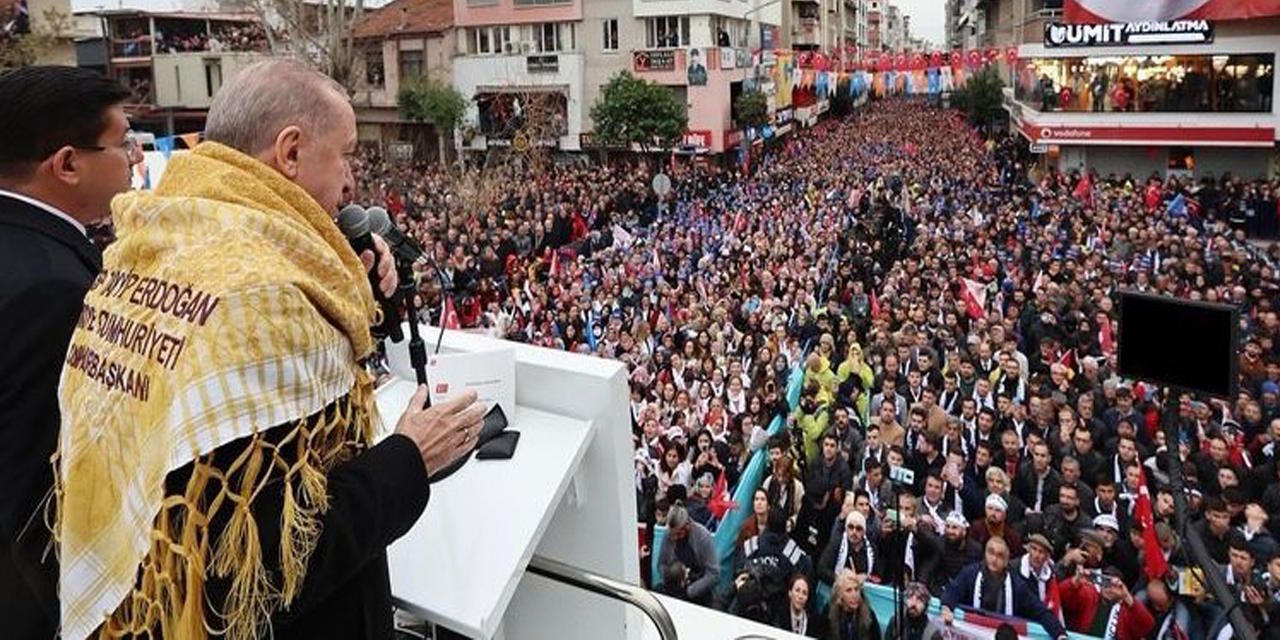 Cumhurbaşkanı Erdoğan’dan Nazilli’ye teşekkür