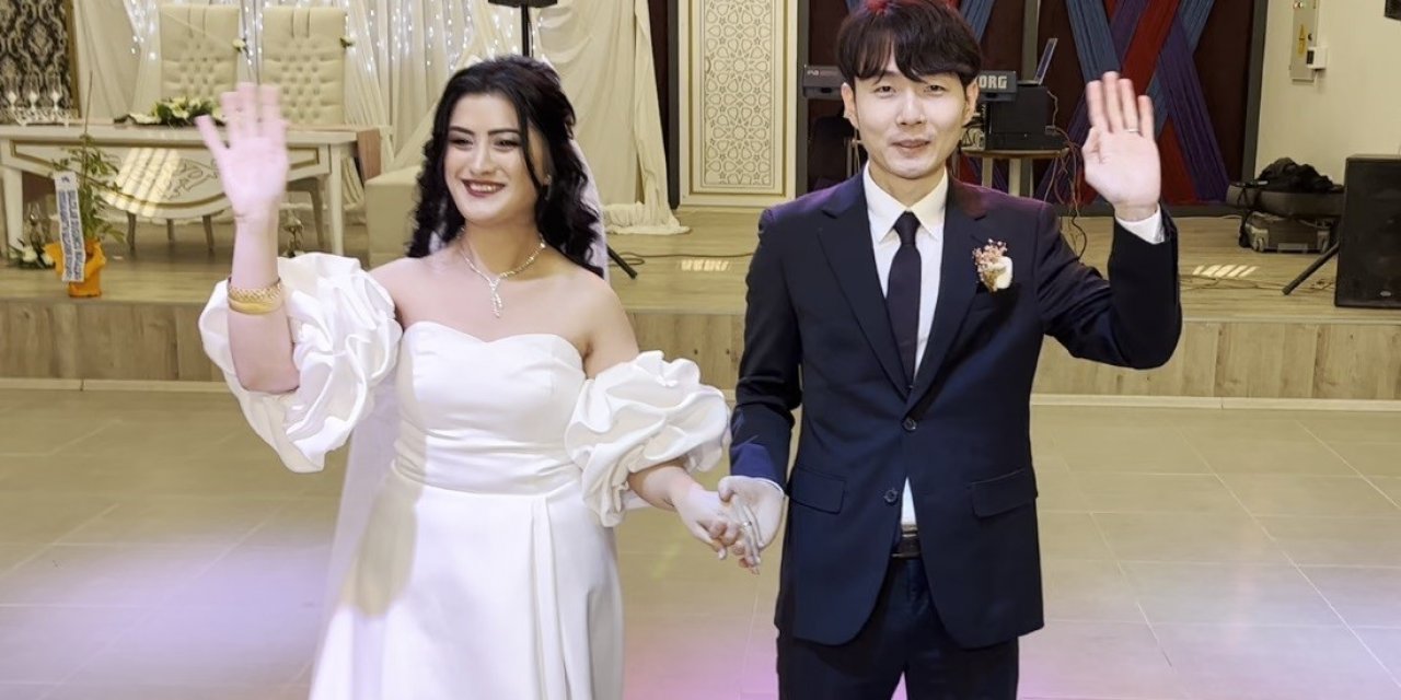 İzmir’e Koreli damat