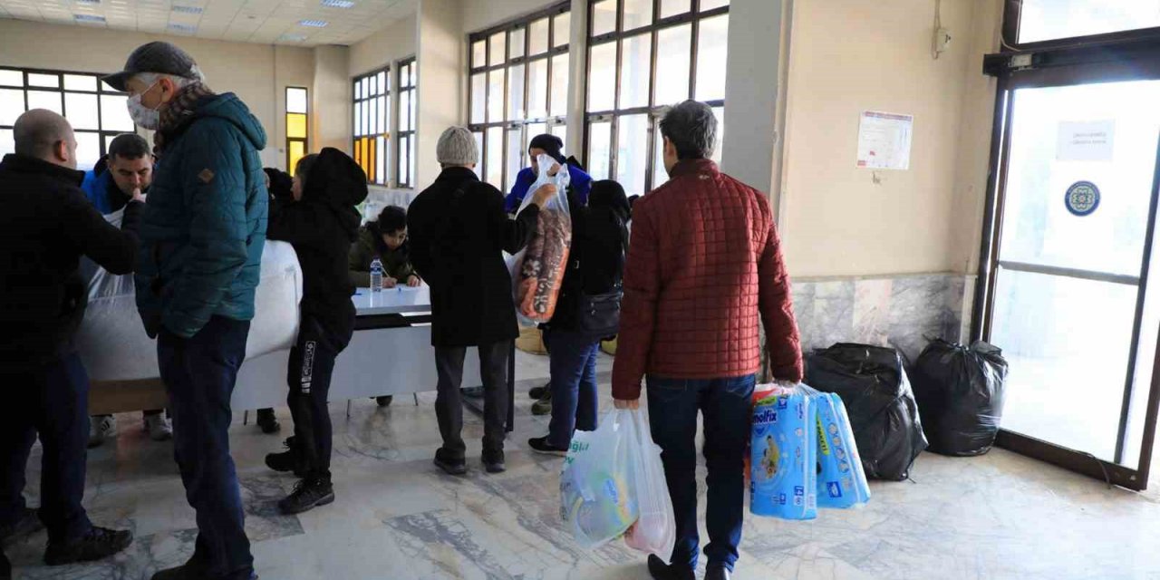 Deprem bölgesi için yardım seferberliği