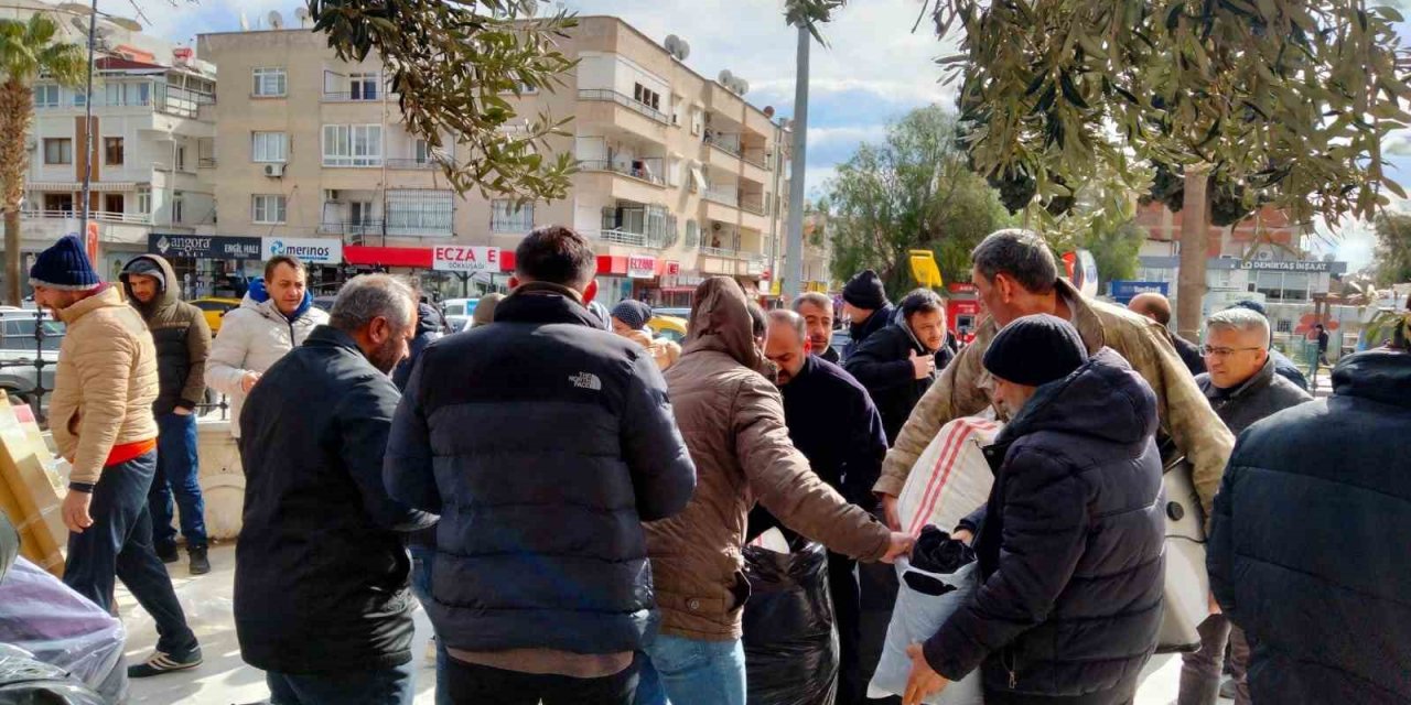 Didim’den deprem bölgelerine yardımlar ulaştırılacak
