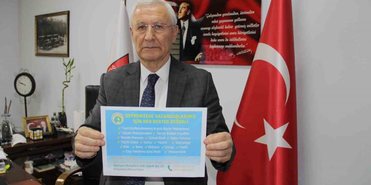 İzmirli taksiciler depremzedeler için seferber oldu