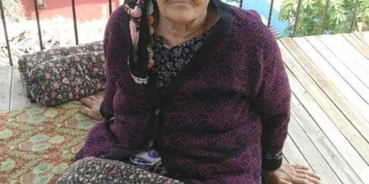 Yaşlı kadın alevlerin arasında hayatını kaybetti