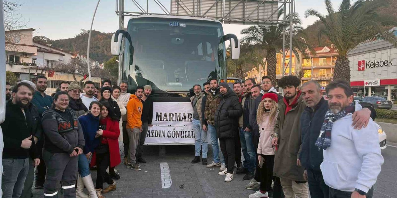 Muğla ADAK&SAR gönüllüleri deprem bölgesine hareket etti