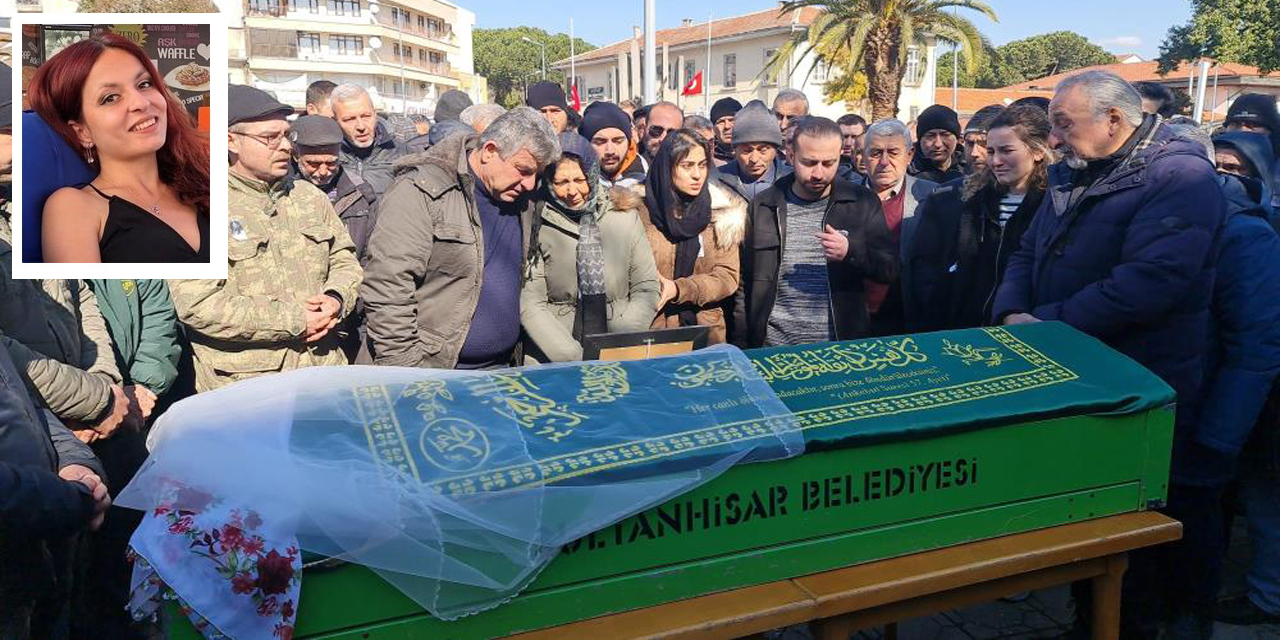 Büşra öğretmen son yolculuğuna duvağıyla uğurlandı