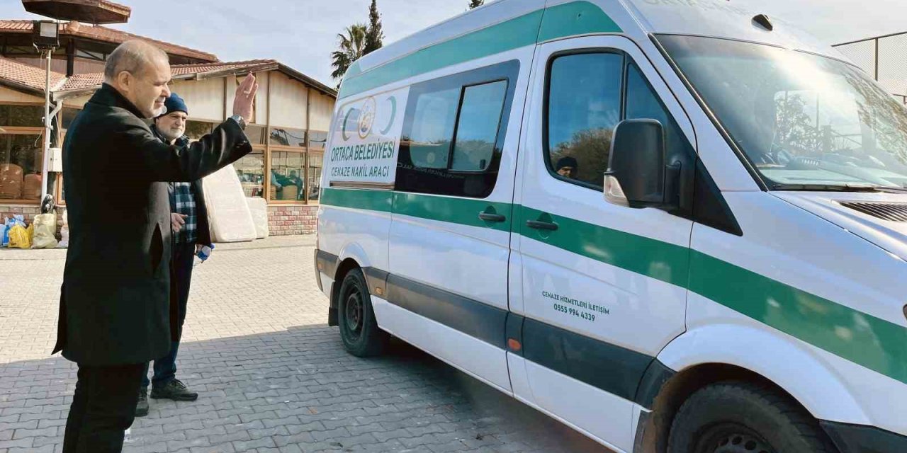 Ortaca Belediyesi cenaze nakil aracı deprem bölgesine gönderildi