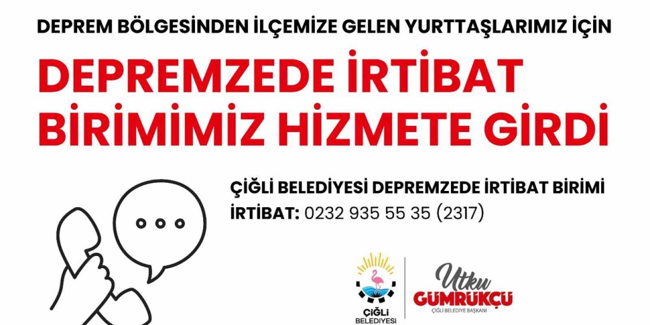 İzmirli belediyeler depremzedeler için seferber oldu