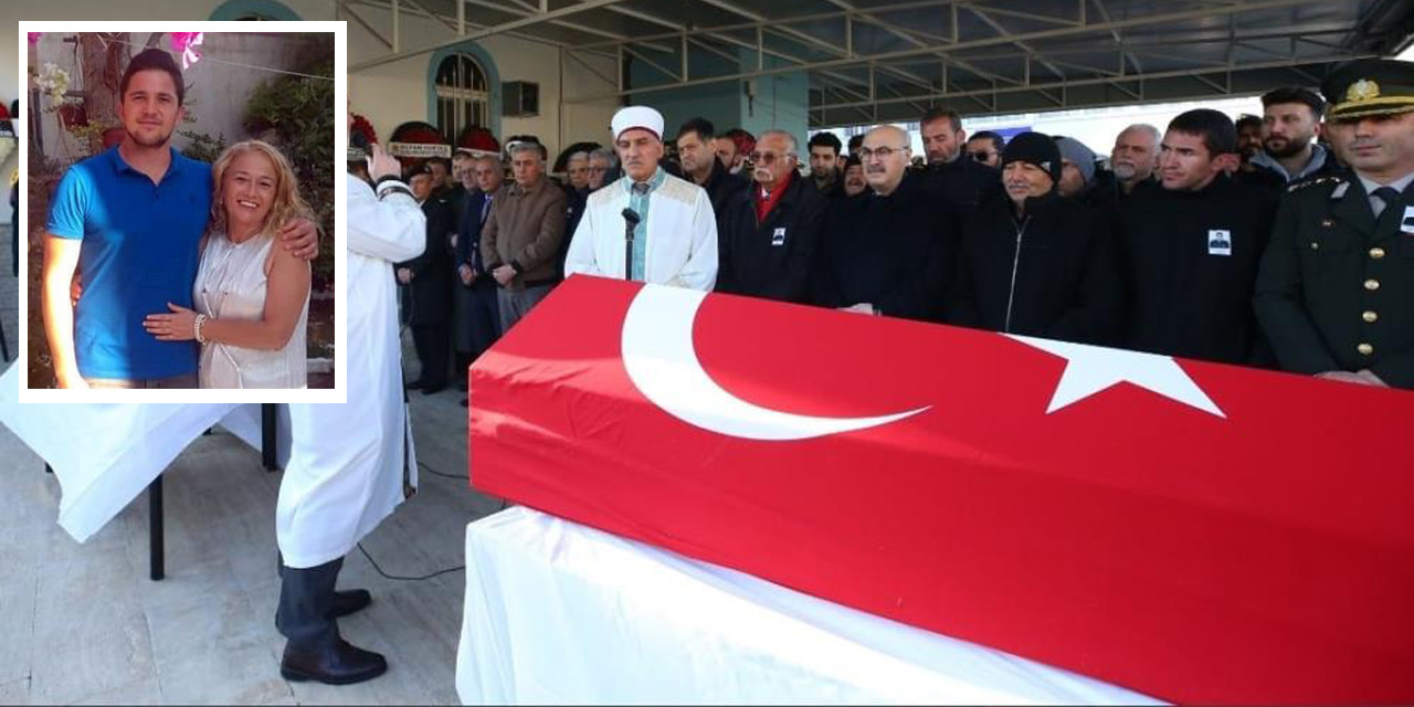 İzmirli uzman çavuş ve annesi yan yana defnedildi