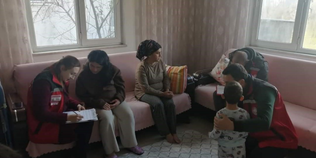 Köyceğiz’e Hatay’dan ilk depremzede aile geldi