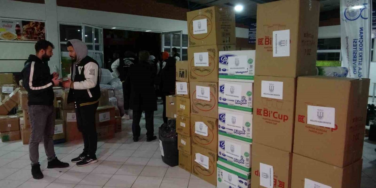 MSKÜ tarafından deprem bölgesine yardım gönderildi
