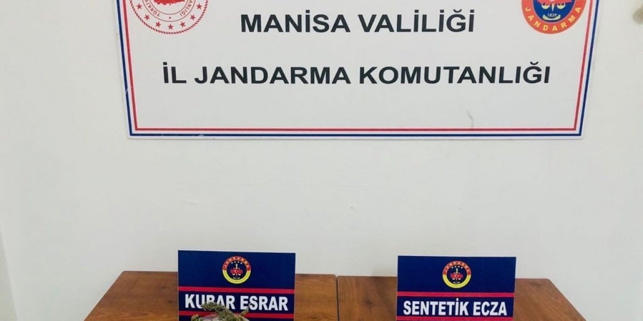 Manisa’da jandarmadan uyuşturucu operasyonu
